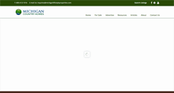 Desktop Screenshot of michigancountryrealestate.com