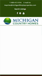 Mobile Screenshot of michigancountryrealestate.com